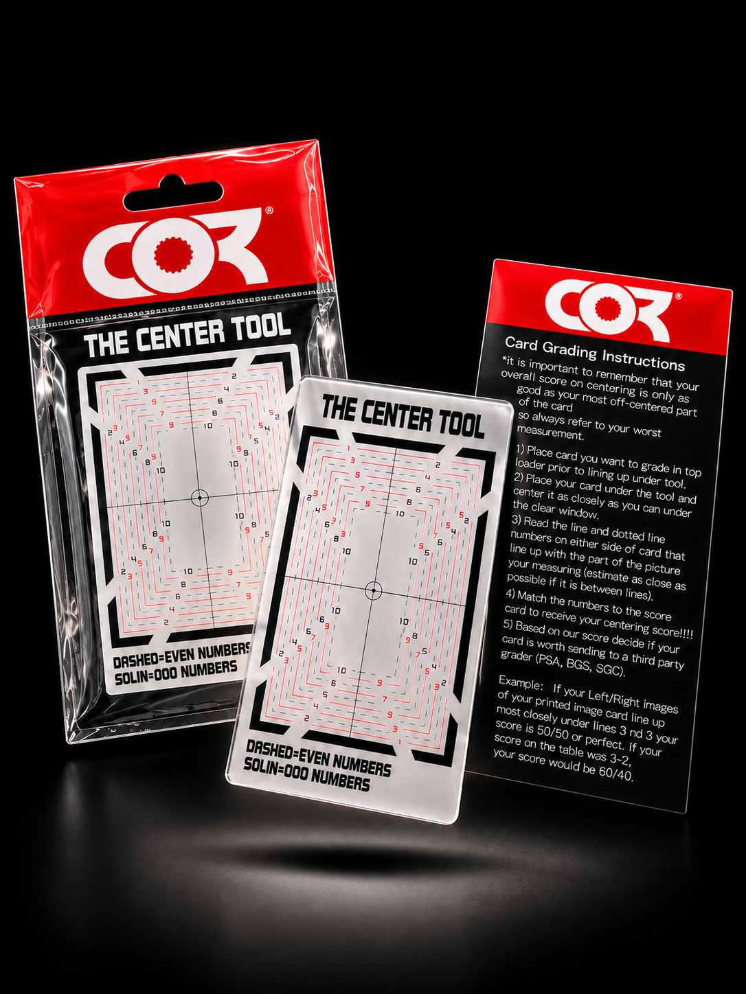 The Center Tool – Centreringsverktyg för samlarkort